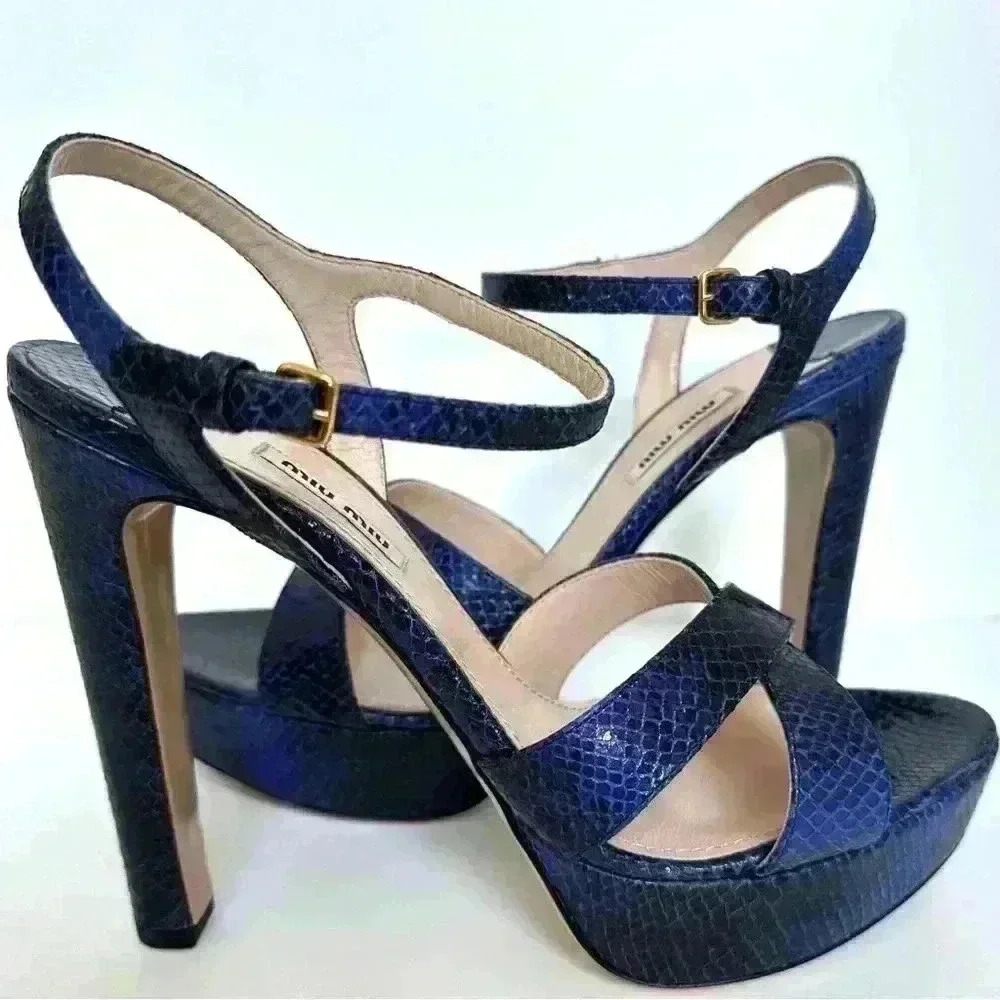 Miu Miu Platform Sandals Size 41.5